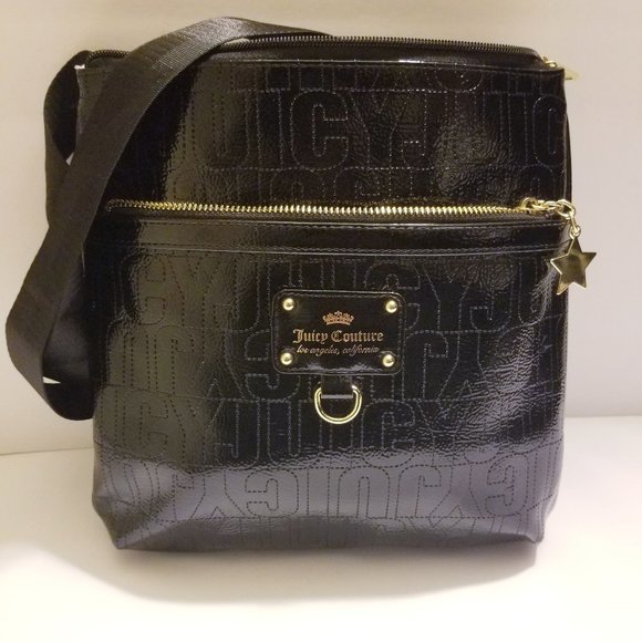 NEW Black Juicy Couture Ever After Crossbody Purse - Picture 2 of 10
